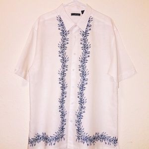 Cubavera Short Sleeve Button Down Shirt